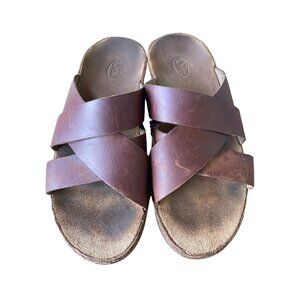 Chaco Wayfarer Leather Slides